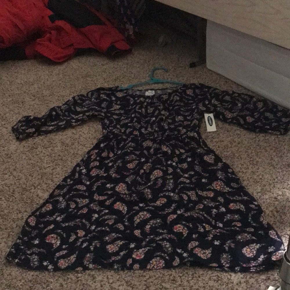 Young girl floral dress